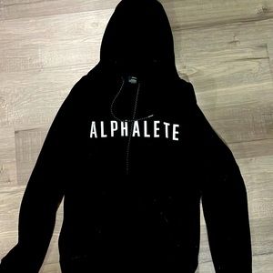 Women’s size small full size alphalete hoodie black